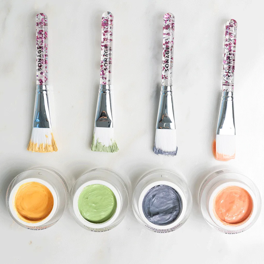Glitter Vegan-Bristle Mask Brush