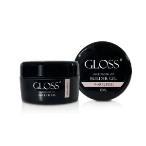 Gloss Builder Gel Warm Pink