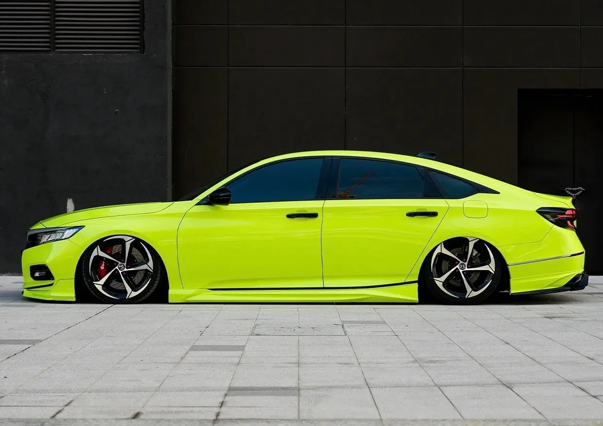 Gloss Chartreuse Yellow Vinyl Wrap