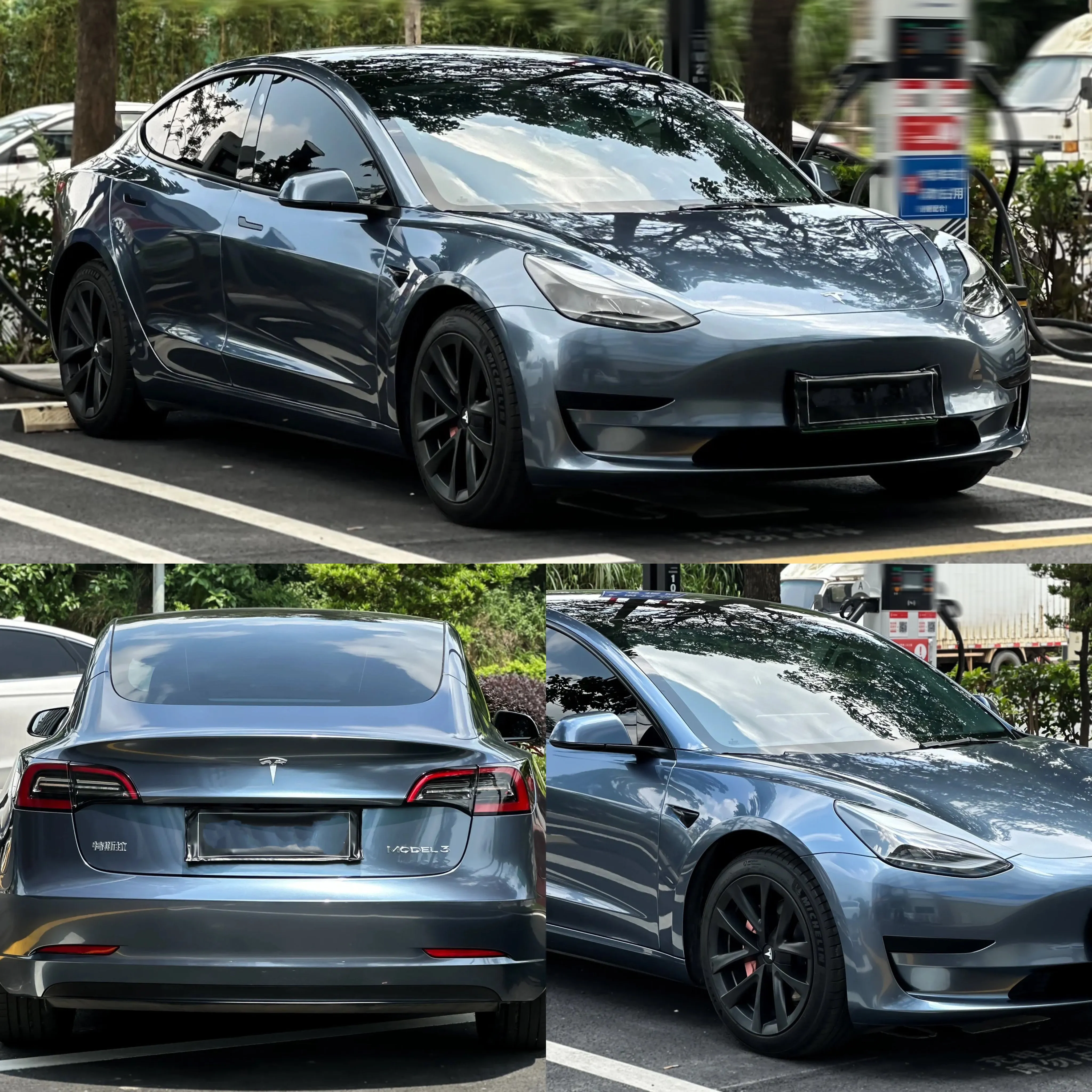 Gloss Metallic Byron Blue Vinyl Wrap