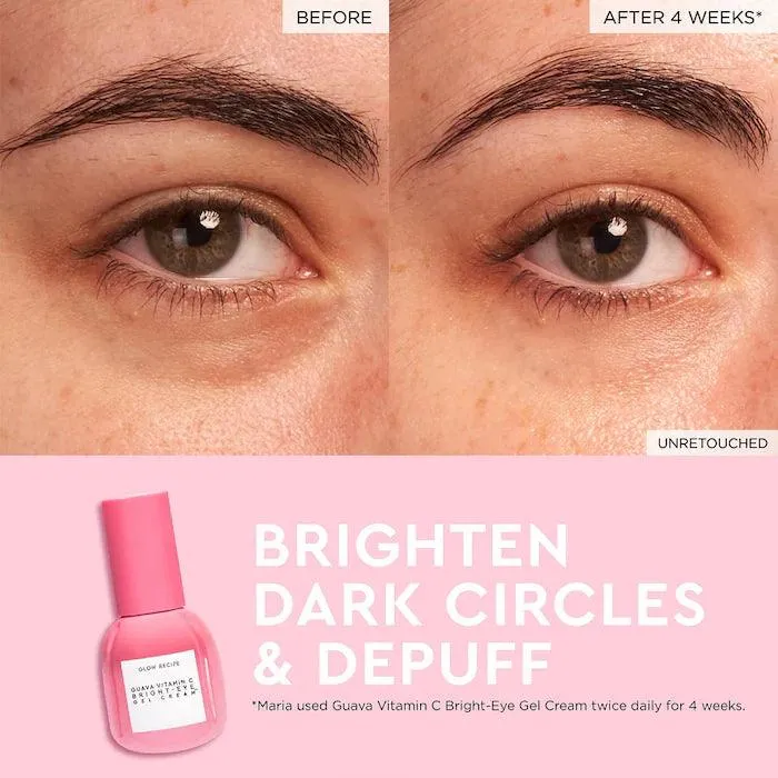 Glow Recipe - Guava Vitamin C Bright-Eye Gel Cream