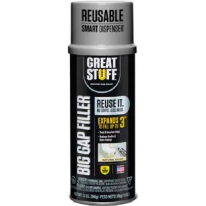 Great Stuff 99108860 12 oz Smart Dispenser Triple Expanding Big Gap Foam Sealant - Quantity of 2