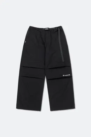 GROSPORTS NYLON PARACHUTE PANTS/ BLACK