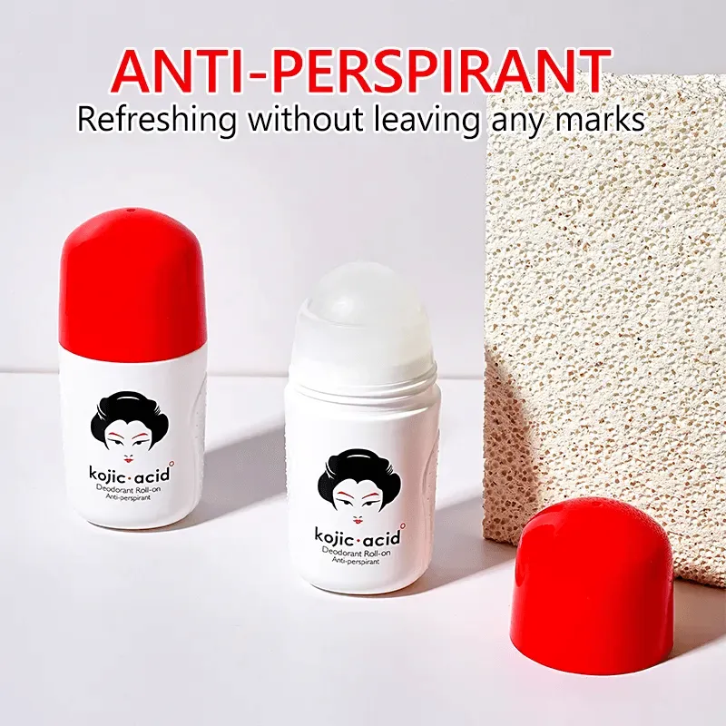 Guanjing Beauty Kojic Acid Whitening Anti-Perspirant Roll On - 50ml