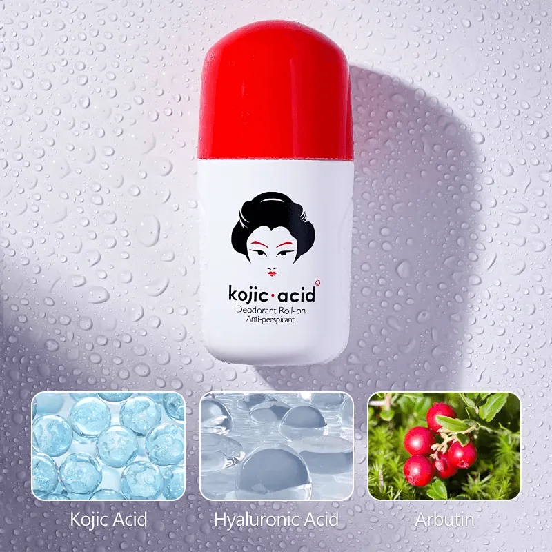 Guanjing Beauty Kojic Acid Whitening Anti-Perspirant Roll On - 50ml