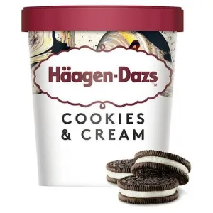 Haagen-Dazs Cookies & Cream Ice Cream 460 ml