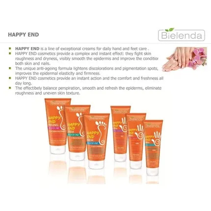 Happy End foot cream with urea 125ml, Bielenda