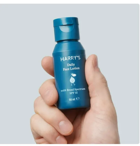 Harry's Men's Daily Face Lotion with Sunscreen Broad Spectrum SPF 15, 1.7 fl oz