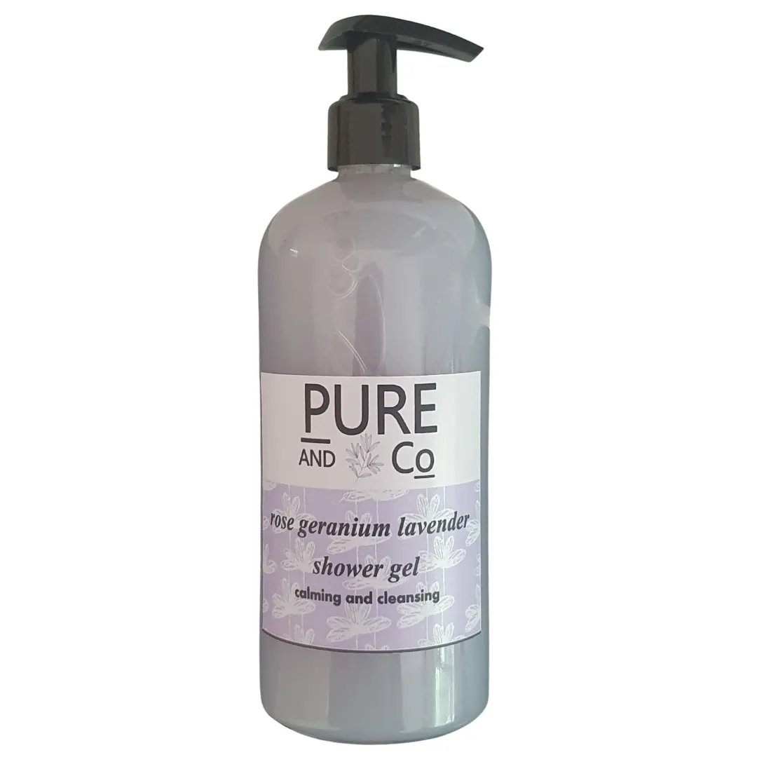 Herbal - Shower Gel Rose Geranium Lavender