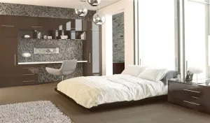 High Gloss Chocolate Drawers