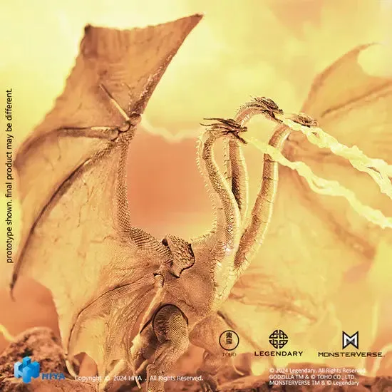 HIYA Toys Exquisite Basic Godzilla: King of the Monsters King Ghidorah Gravity Beam Ver. Action Figure