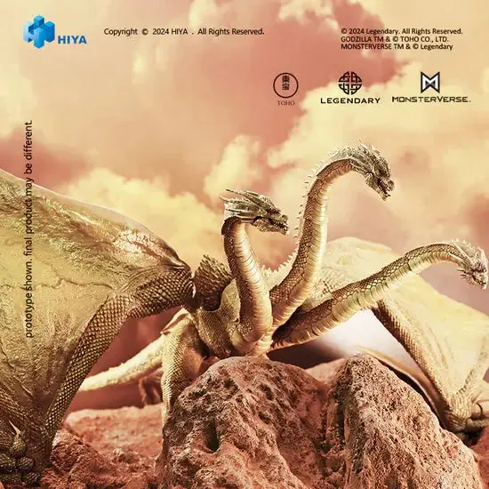 HIYA Toys Exquisite Basic Godzilla: King of the Monsters King Ghidorah Gravity Beam Ver. Action Figure