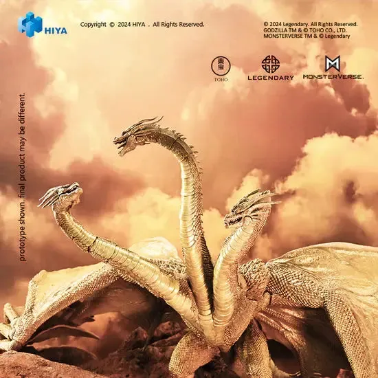 HIYA Toys Exquisite Basic Godzilla: King of the Monsters King Ghidorah Gravity Beam Ver. Action Figure