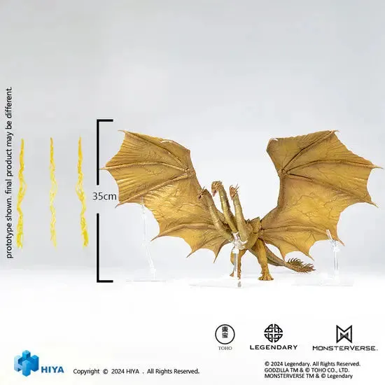 HIYA Toys Exquisite Basic Godzilla: King of the Monsters King Ghidorah Gravity Beam Ver. Action Figure