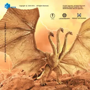 HIYA Toys Exquisite Basic Godzilla: King of the Monsters King Ghidorah Gravity Beam Ver. Action Figure