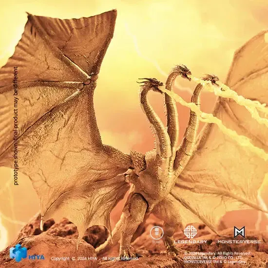 HIYA Toys Exquisite Basic Godzilla: King of the Monsters King Ghidorah Gravity Beam Ver. Action Figure