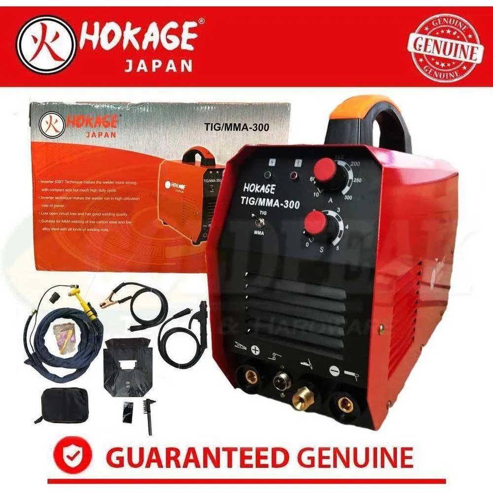 Hokage 2in1 TIG/MMA 300 DC Inverter Welding Machine