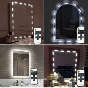 Hollywood Makeup Mirror Light Kit with Remote