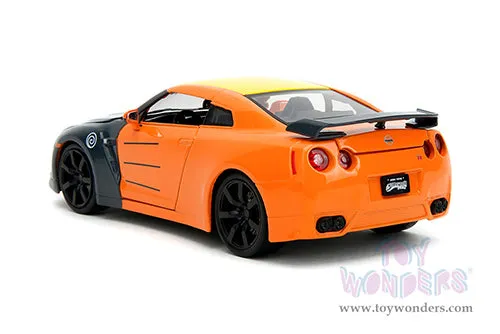 Hollywood Rides: Nissan GT-R (R35) with Naruto Diecast Jada Toys Figure