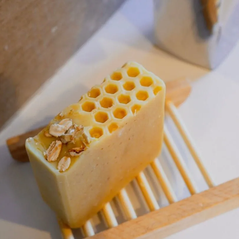Honey and Oatmeal Goat Milk Soap