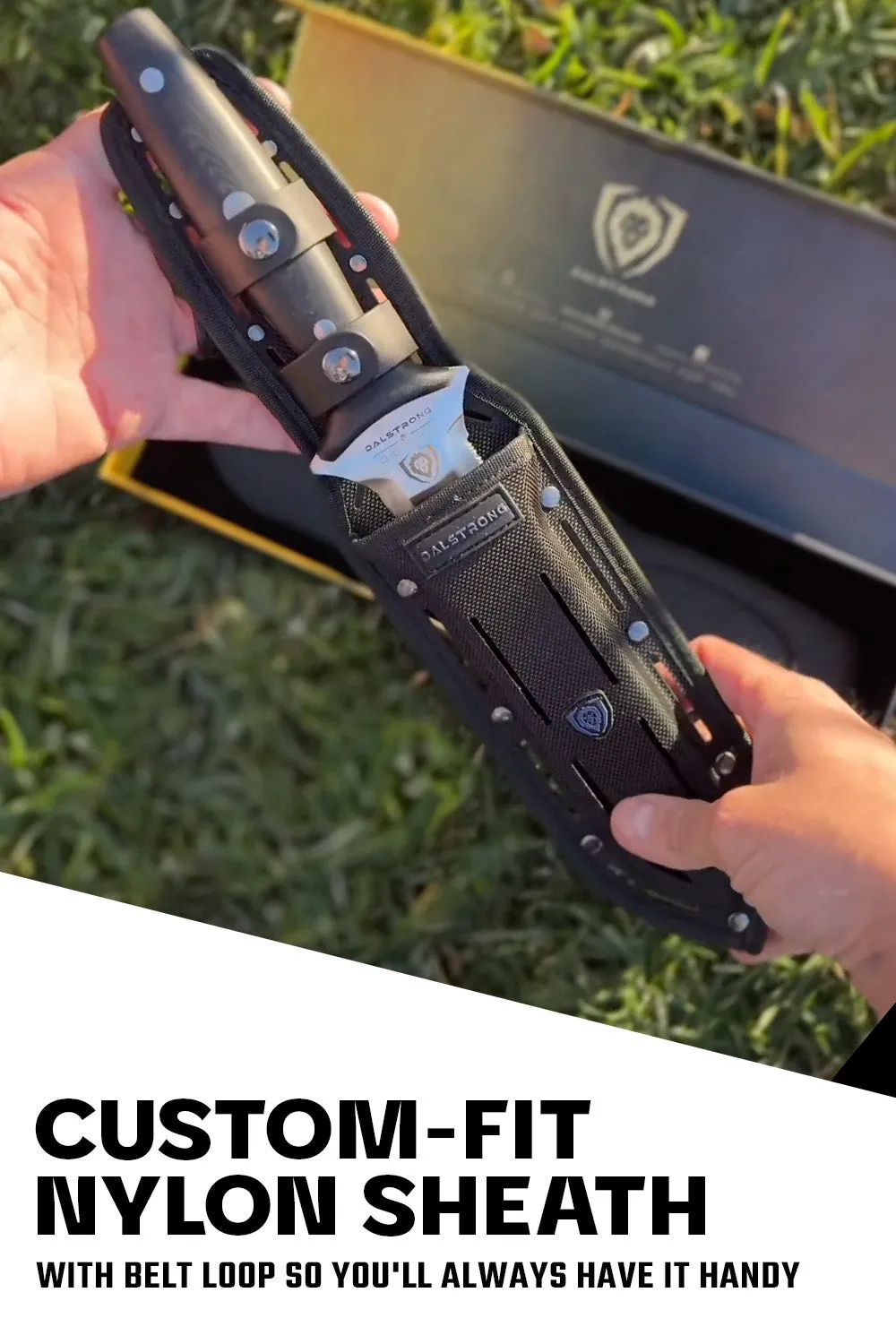 Hori Hori Blade 6.5" | Gladiator Series | NSF Certified | Dalstrong ©