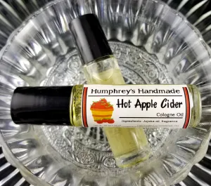 HOT APPLE CIDER Cologne Oil | Unisex | Roll On | Autumn