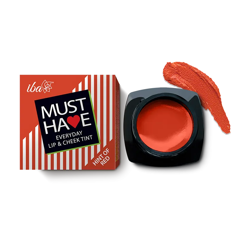 Iba Must Have Everyday Lip & Cheek Tint - Hint of Red