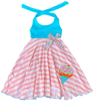 Ice Cream Cone Sprinkle Dress