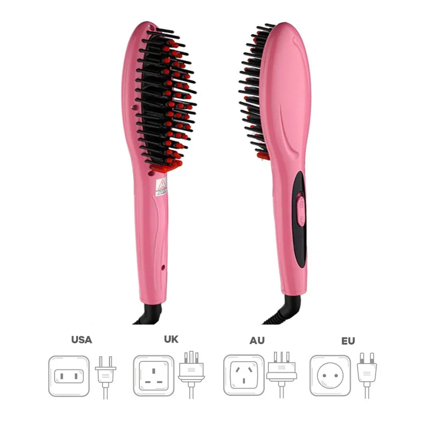 Instant® Hair Straightening Brush