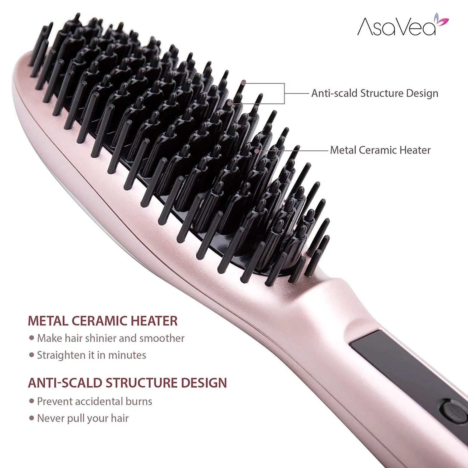 Instant® Hair Straightening Brush