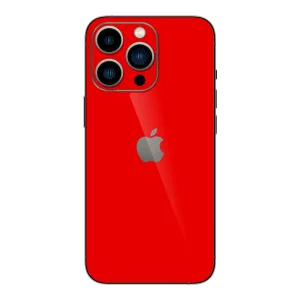 iPhone 13 Pro MAX GLOSSY Bright Red Skin