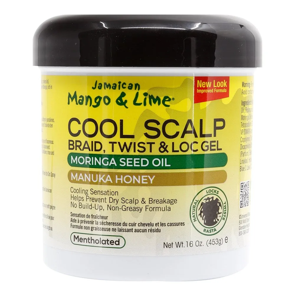 JAMAICAN MANGO & LIME Cool Scalp Braid, Twist & Lock Gel