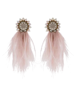 Jasmine Feather Earrings