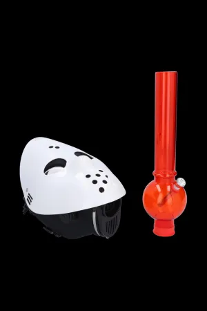 Jason Gas Mask Bong with Bubble Base Tube