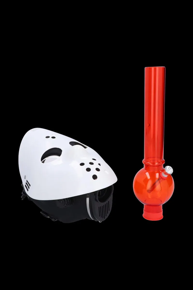 Jason Gas Mask Bong with Bubble Base Tube