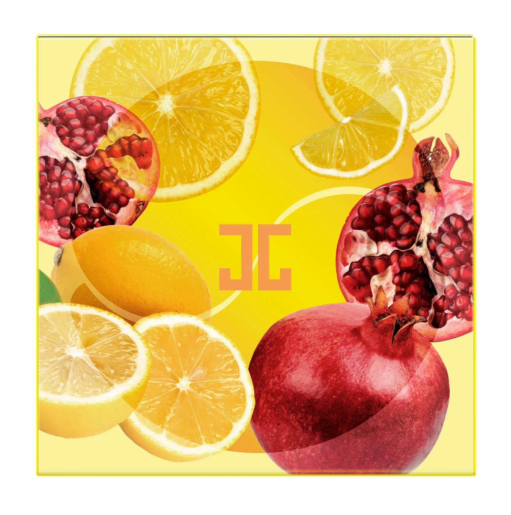 JAYJUN Pom Lemon Duo Eye Gel patch شرائح العين المزدوجة بالليمون والرمان