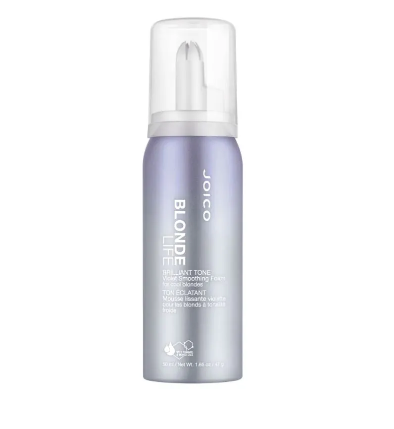 Joico Blonde Life Brilliant Tone Violet Smoothing Foam 1.65 fl. oz.