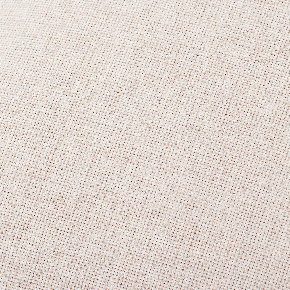 Jungle White Cotton Linen Cushion Covers in 3 Sizes (FWS)