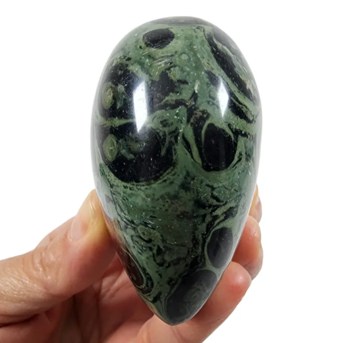 Kambaba Jasper Polished Puff Heart - 202 grams.