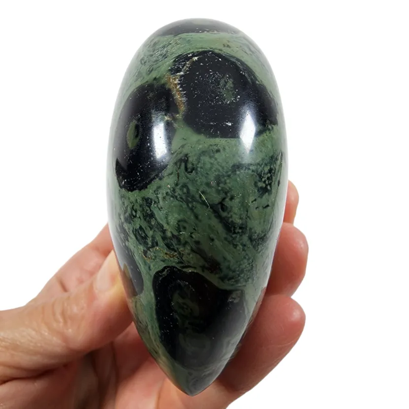 Kambaba Jasper Polished Puff Heart - 270 grams.