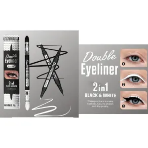 Karite Black & White Eyeliner 2 in 1 - 0.5ml 0.5ml