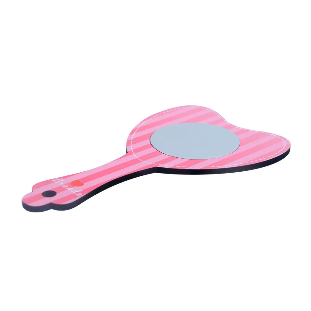Kids MDF Handheld Mirror - Heart
