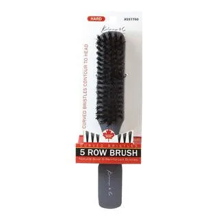 Kim & C 5 Row Curved Bristle Brush - Hard AS97760