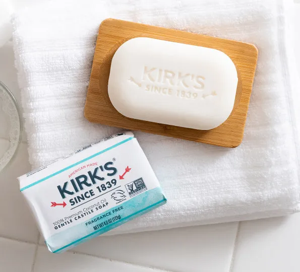 Kirk's Natural Original Soap - Fragrance Free