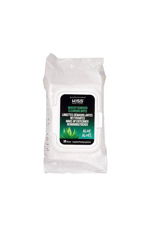 Kiss Professional Aloe Makeup Remover Wipes 36ct