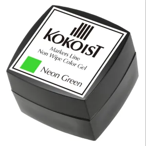 Kokoist Markers Line Non Wipe Color Gel | Neon Green