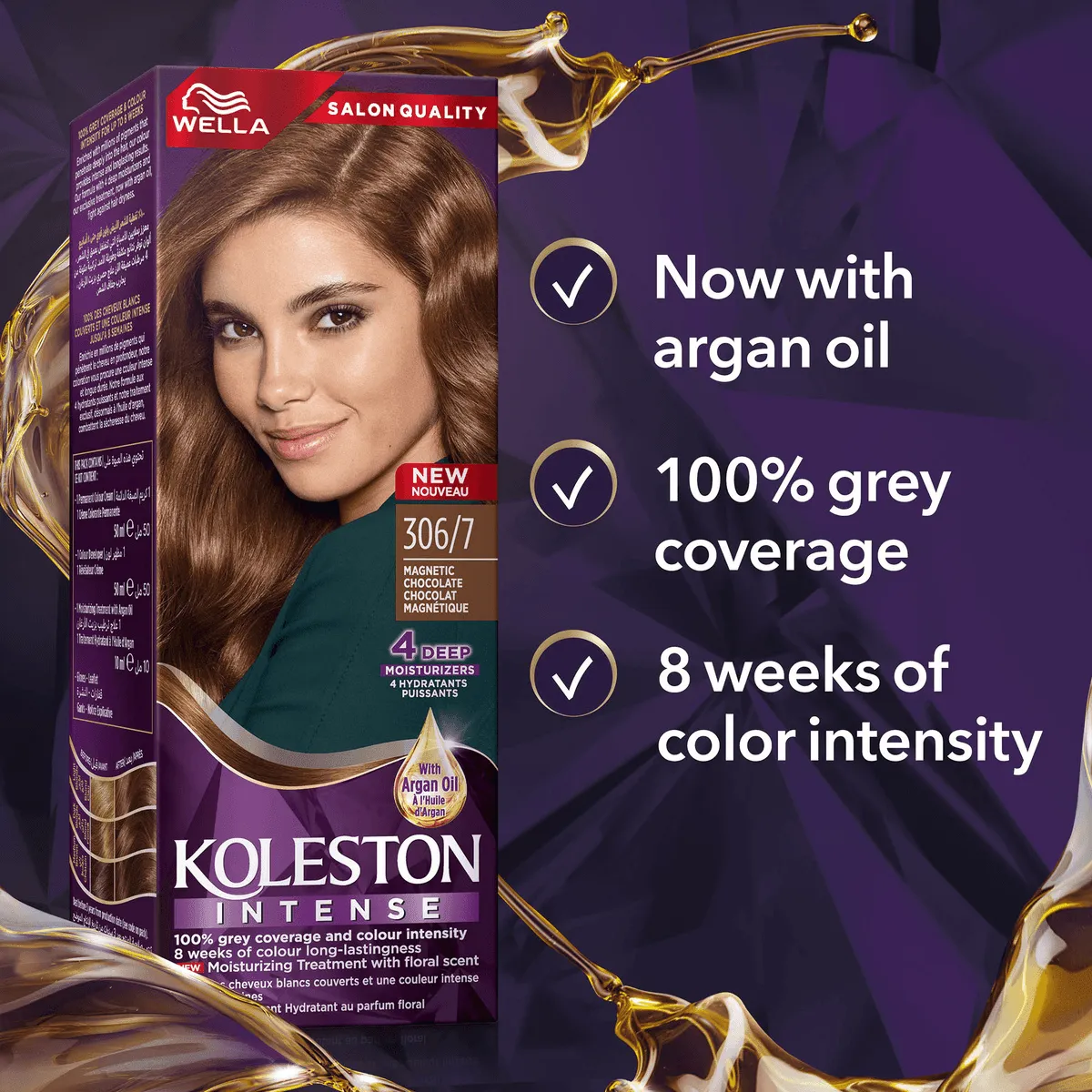 Koleston Hair Color Creme - Magnetic Chocolate (306/7)