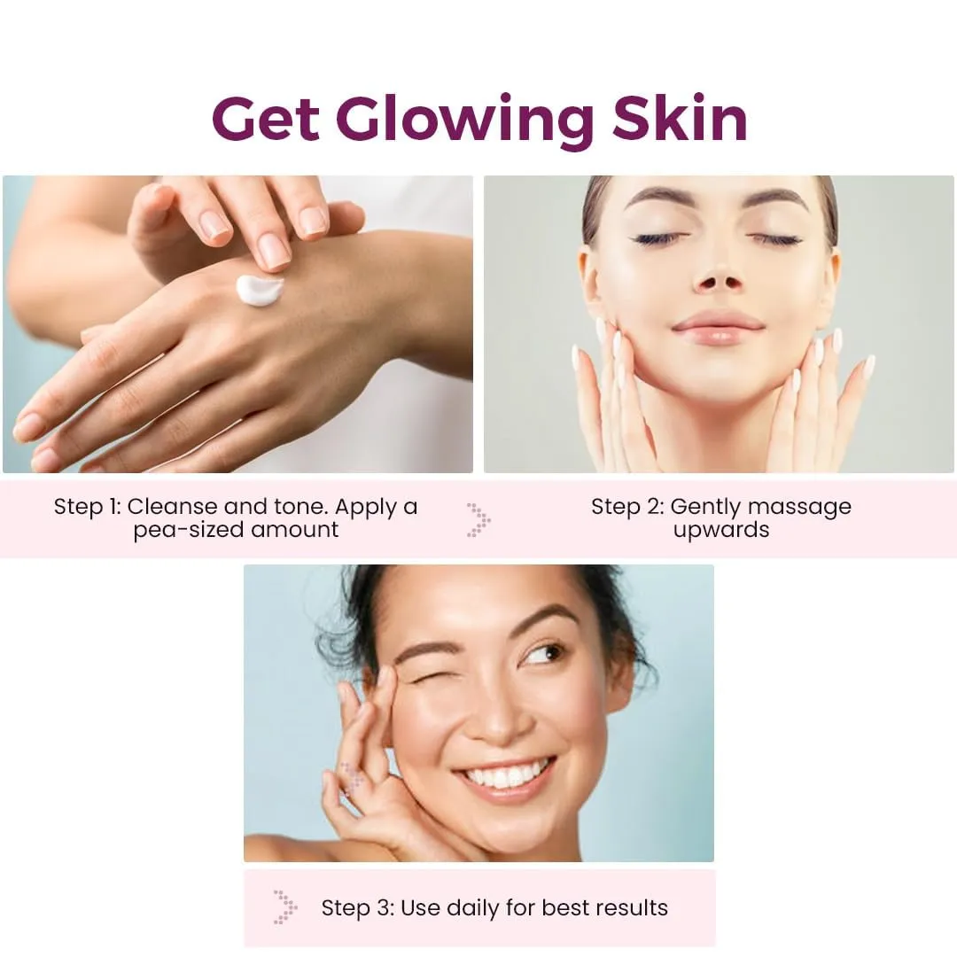 Kozicare Kojic Acid Cream | Glutathione Cream | Saffron Face Cream | Tan Removal Cream | Face Cream for Glowing Skin | Non-Greasy & Lightweight | Face Cream for Men & Women - 15 g