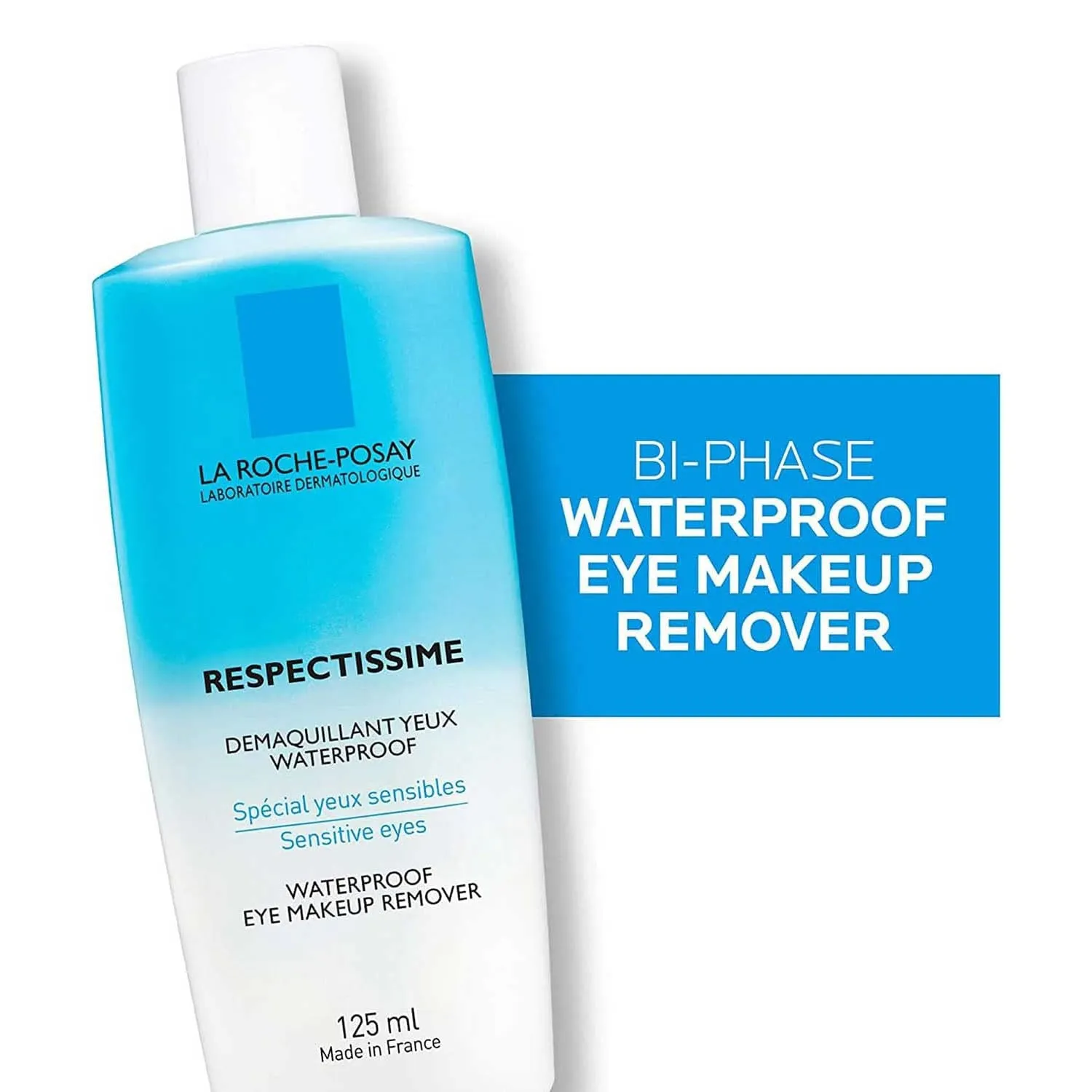 La Roche-Posay Toleriane Respectissime Waterproof Eye Makeup Remover 125ml