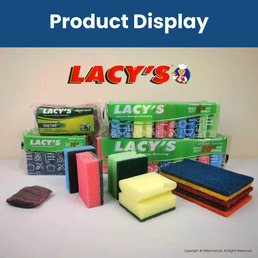 Lacy’s Assorted Sponge & Scourer | Soap Pads | Scrub Pads